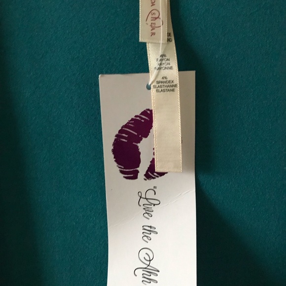 RHONDA SHEAR  Aqua Wrap Long Sleeve - Picture 5 of 5